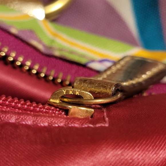 Coach Poppy Pop C Glam 15293 Pocket Tote Shoulder Bag RARE Limited Edition - Picture 6 of 16